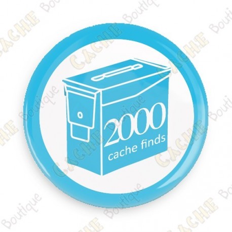 Geo Score Badge - 2000 Finds