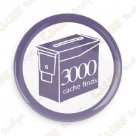 Geo Score Badge - 3000 Finds