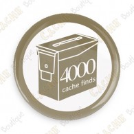 Geo Score Badge - 4000 Finds
