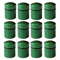 Nano Cache con imán x 12 - Verde