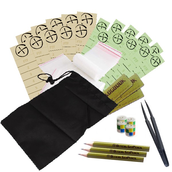 stylos et crayons sacs Geocache Geocaching Kit de maintenance livres journal étanche