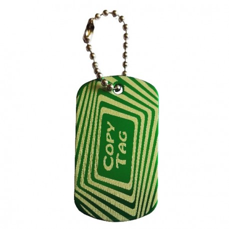 Copy Tag - Traveler de secours - Vert