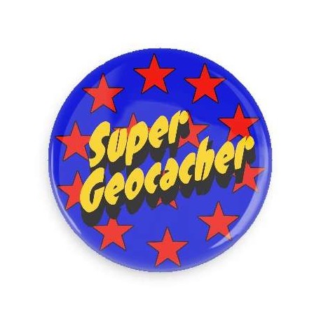 Super Geocacher button
