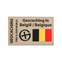 Parche "Geocaching en Belgique" PVC