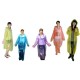 Poncho ultracompacta desechable