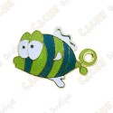 Geocoin "Go Fish" - Green