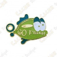 Geocoin "Go Fish" - Verde