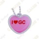 Traveler "I love GC" - Pink