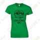 T-shirt "Geocaching Addict" Mulher