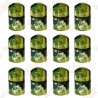 Nano Cache aimantée "Geo" x 12 - Vertes