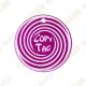 Copy Tag - Geocoin/Double tag - Purple