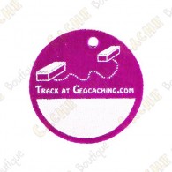 Copy Tag - Geocoin/Traveler de secours - Violet