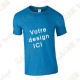 T-shirt 100% personalizado, Homem - Preto