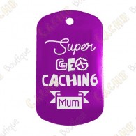 Traveler "Super Geocaching Mum" - Púrpura