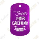 Traveler "Super Geocaching Mum" - Púrpura
