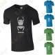 T-shirt trackable "Travel Bug" Homem