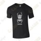 T-shirt trackable "Travel Bug" Homem
