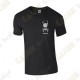 Camiseta trackable con Teamname, Hombre - Negra