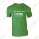 Camiseta trackable "Discover me" Hombre