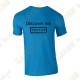 Camiseta trackable "Discover me" Hombre