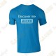 Camiseta trackable "Discover me" Hombre