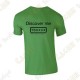 T-Shirt trackable "Discover me" Homme
