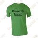 T-Shirt trackable "Discover me" Homme