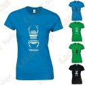Trackable "Travel Bug" T-shirt for Women