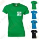 Camiseta trackable "Discover me" Mujer - Negra