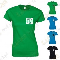 Trackable "Discover me" T-shirt for Women - Black