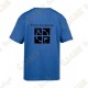 Trackable T-shirt with your Teamname, for Kids - Black