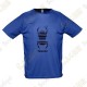 T-shirt técnica trackable "Travel Bug" Homem - Preto