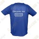 T-shirt técnica trackable "Discover me" Homem - Preto