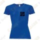 Camiseta técnica trackable "Discover me" Mujer - Negra