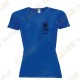 T-Shirt technique trackable avec votre Pseudo, Femme - Noir