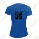 Trackable technical T-shirt with your Teamname, for Women - Black