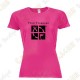 Technical T-shirt with your Teamname, for Women - Black