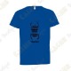 Trackable "Travel Bug" technical T-shirt for Kids - Black