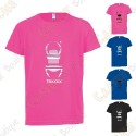 T-Shirt technique trackable "Travel Bug" Enfant
