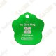 Médaille pour chien trackable - Personnalisable