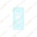 Car TB sticker 3" - White