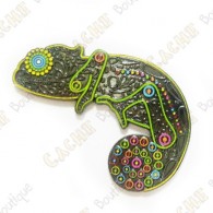 Geocoin "Chameleon" - Neon BN Limited Edition