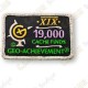 Geo Achievement® 19 000 Finds - Patch