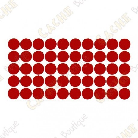 Reflective dot tape - Red