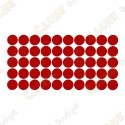 Reflective dot tape - Red