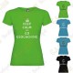 T-shirt "Keep Calm" Mulher