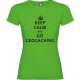 T-shirt "Keep Calm" Mulher