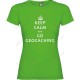T-Shirt "Keep Calm" Femme