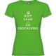 T-Shirt "Keep Calm" Femme