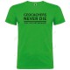 Camiseta "Geocachers never die" Hombre